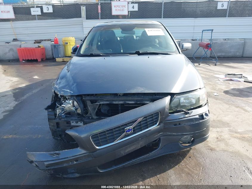 2004 Volvo S60 2.5T VIN: YV1RS59V842419022 Lot: 43821888