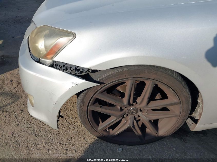 2006 Lexus Is 250 VIN: JTHBK262465004635 Lot: 43821900