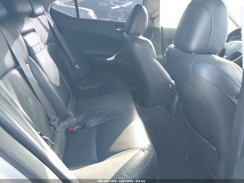 2006 Lexus Is 250 VIN: JTHBK262465004635 Lot: 43821900