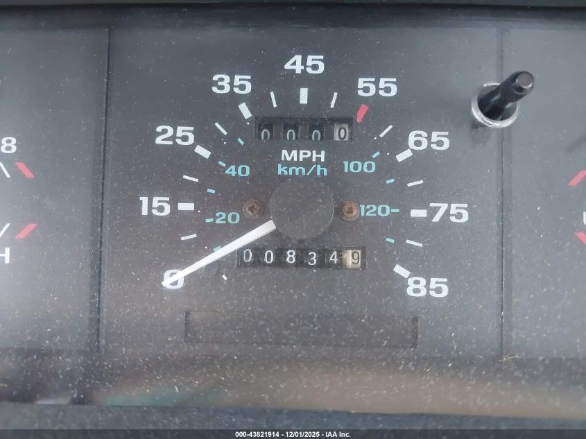 1993 Ford Ranger VIN: 1FTCR10U2PPA99448 Lot: 43821914