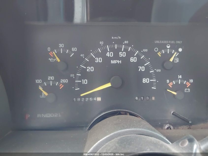 1993 Chevrolet Gmt-400 C1500 VIN: 2GCEC19H0P1117488 Lot: 43821932