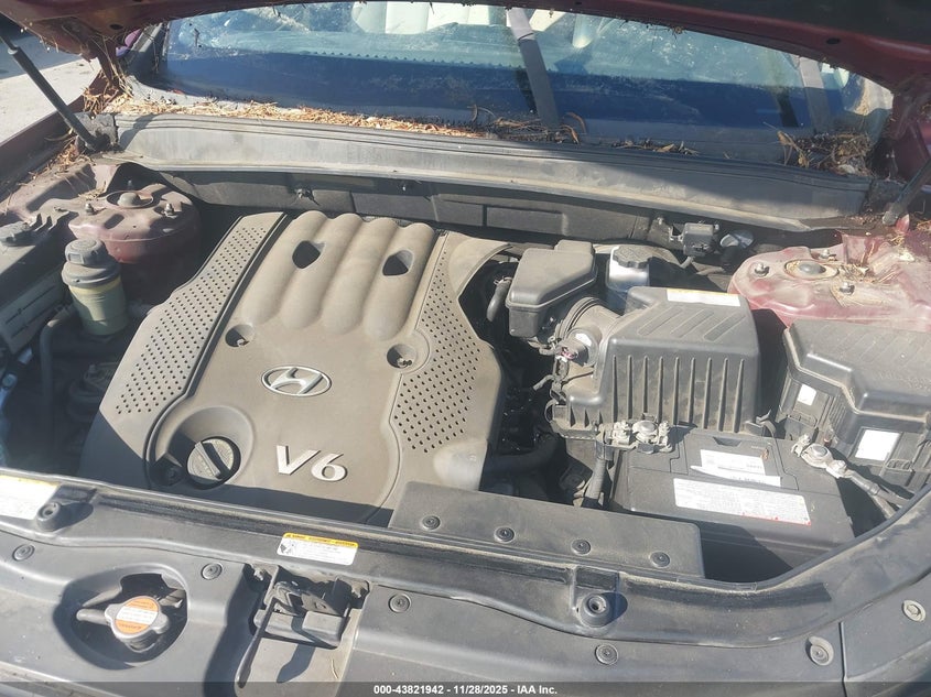 2008 Hyundai Santa Fe Gls VIN: 5NMSG13D48H156305 Lot: 43821942