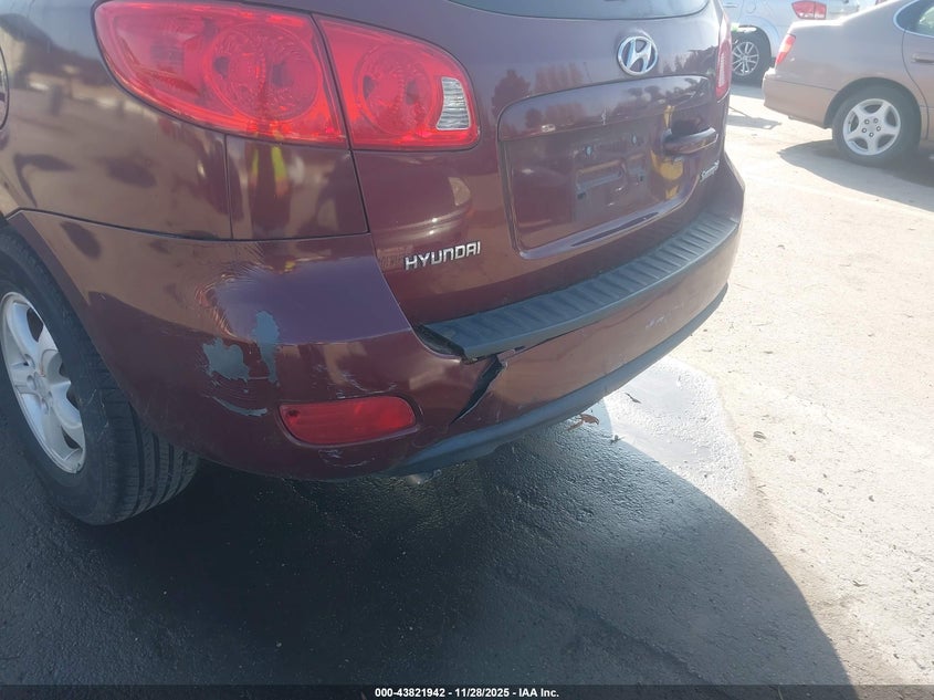 2008 Hyundai Santa Fe Gls VIN: 5NMSG13D48H156305 Lot: 43821942