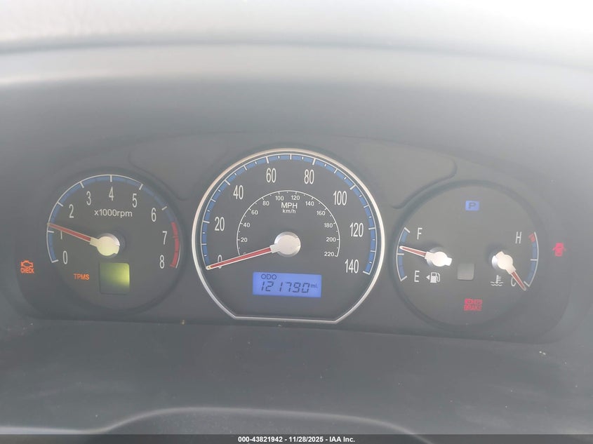 2008 Hyundai Santa Fe Gls VIN: 5NMSG13D48H156305 Lot: 43821942