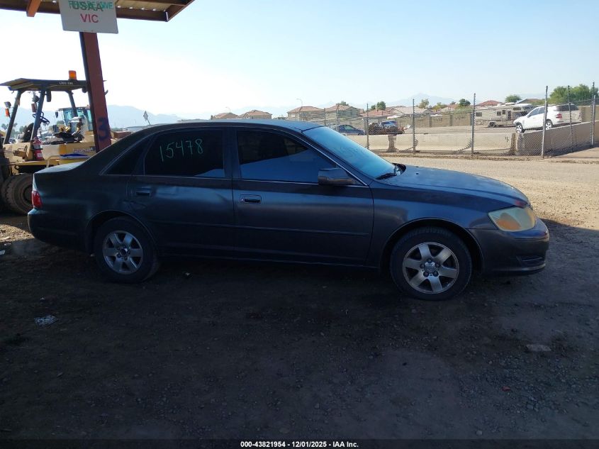 2003 Toyota Avalon Xl VIN: 4T1BF28B83U284107 Lot: 43821954