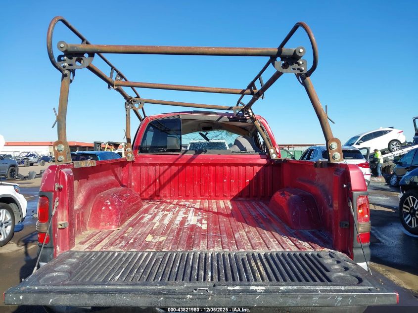 1998 Dodge Ram 1500 St VIN: 1B7HF16Y5WS545189 Lot: 43821980