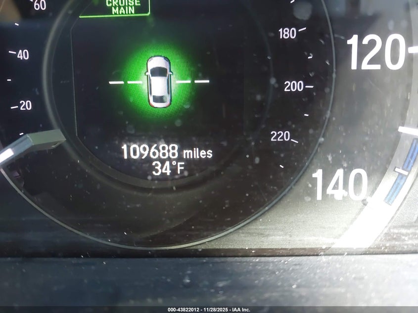 2015 Honda Accord Hybrid Ex-L VIN: 1HGCR6F54FA005862 Lot: 43822012