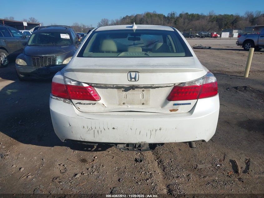 2015 Honda Accord Hybrid Ex-L VIN: 1HGCR6F54FA005862 Lot: 43822012