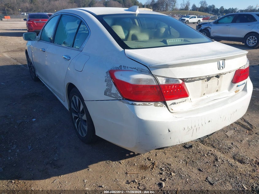 2015 Honda Accord Hybrid Ex-L VIN: 1HGCR6F54FA005862 Lot: 43822012