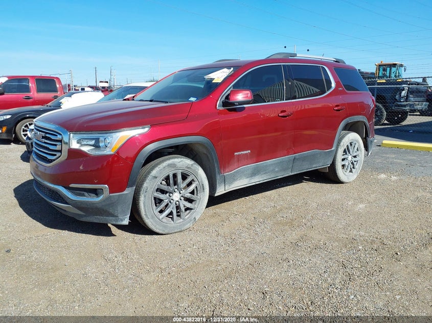 Vin: 1gkknuls2hz161511, lot: 44317501, gmc acadia slt-1 20172