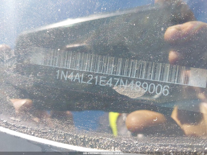 1N4AL21E47N489006 2007 NISSAN ALTIMA photo no. 12