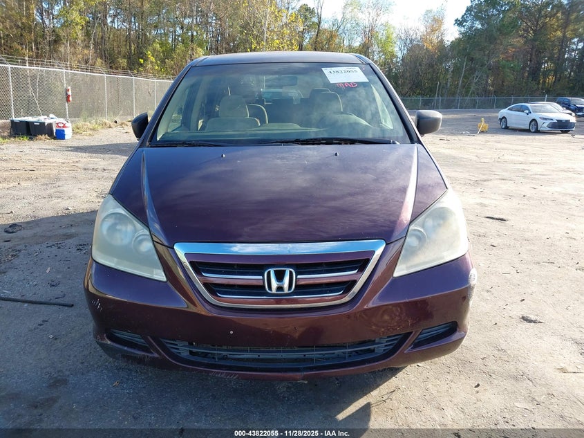 2007 Honda Odyssey Lx VIN: 5FNRL38217B008593 Lot: 43822055
