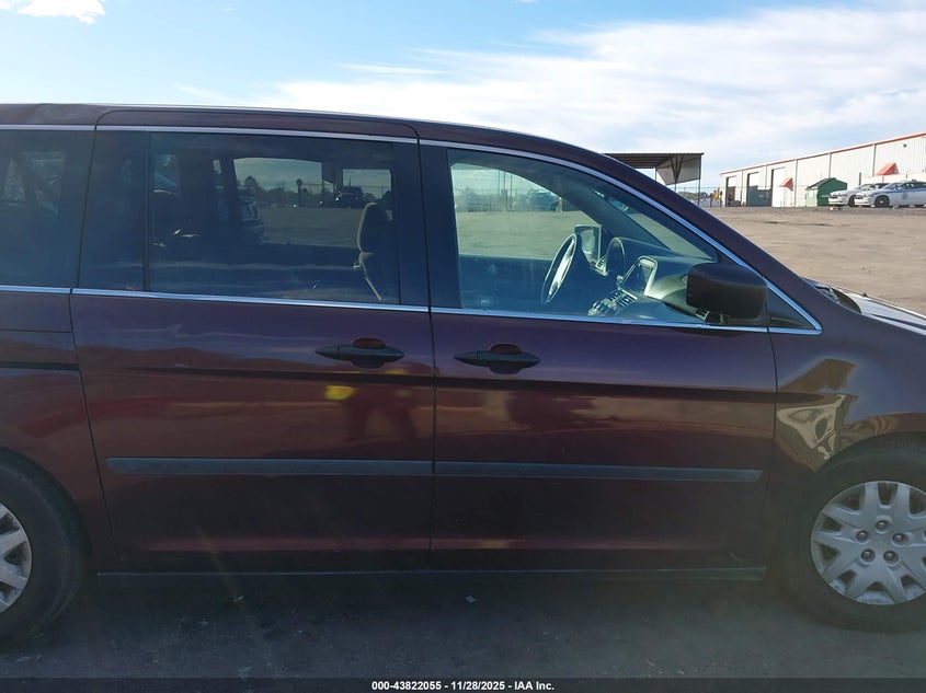 2007 Honda Odyssey Lx VIN: 5FNRL38217B008593 Lot: 43822055