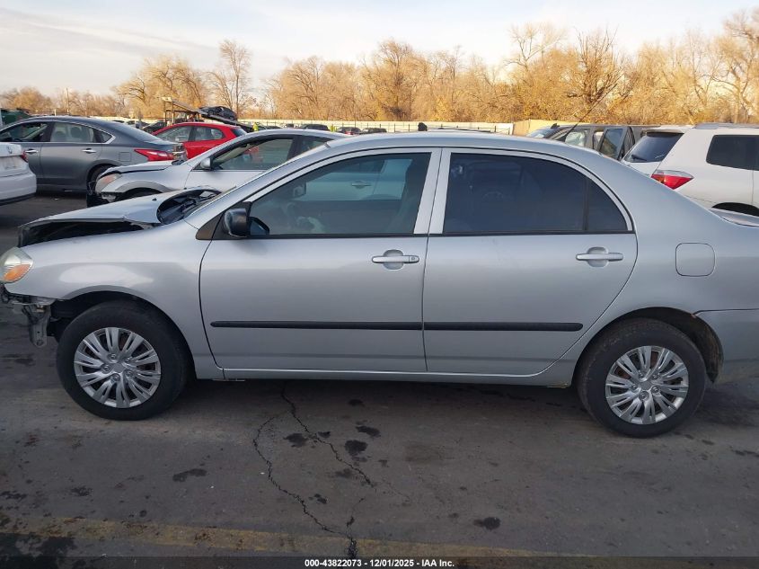 2008 Toyota Corolla Ce VIN: 1NXBR32E28Z943824 Lot: 43822073