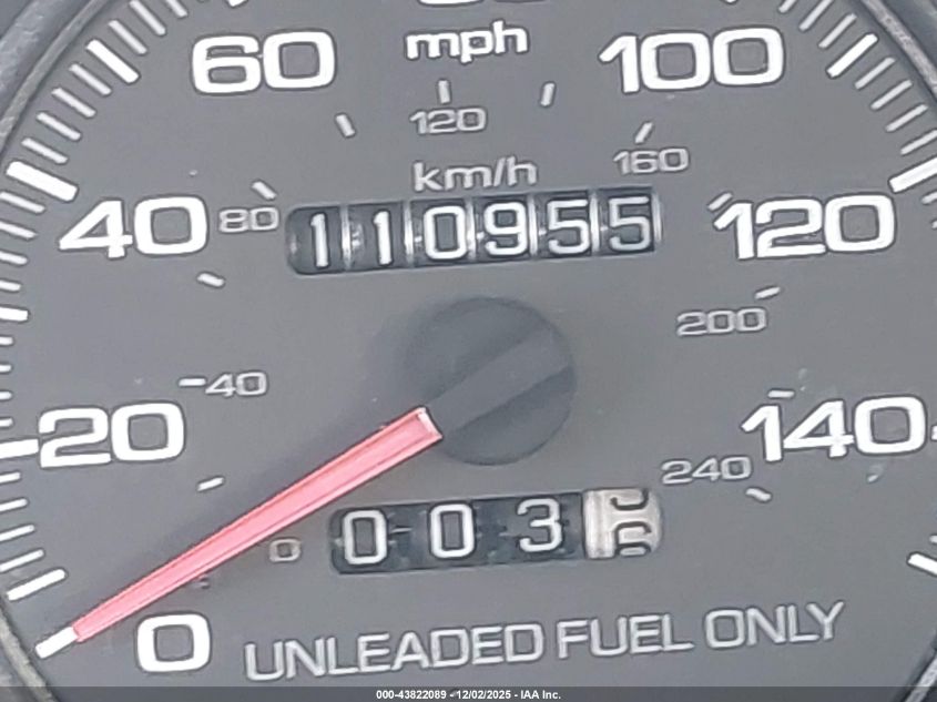 2000 Acura Integra Ls VIN: JH4DC4453YS013460 Lot: 43822089