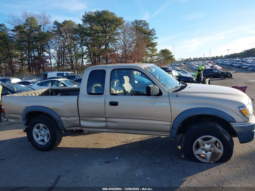 2002 Toyota Tacoma VIN: 5TEWM72N62Z029621 Lot: 43822094