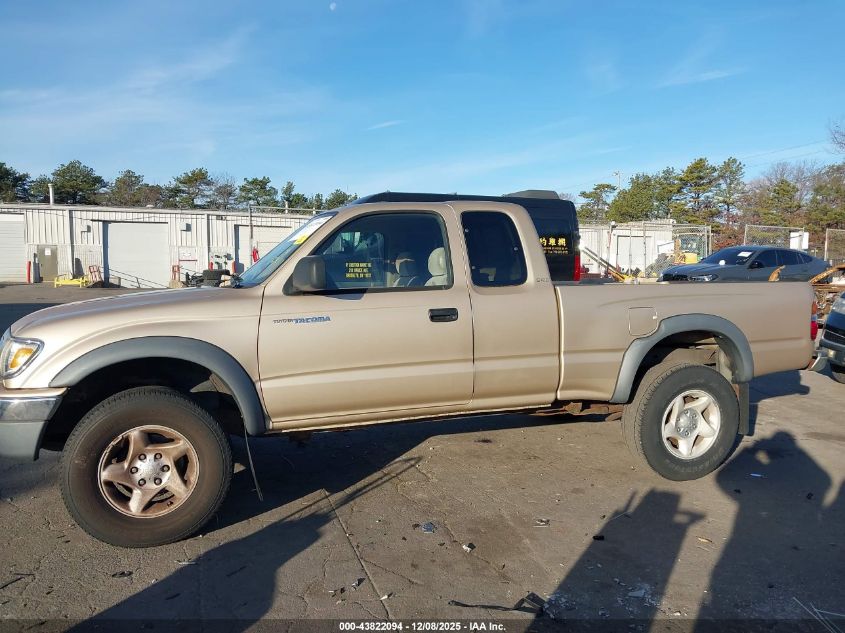 2002 Toyota Tacoma VIN: 5TEWM72N62Z029621 Lot: 43822094