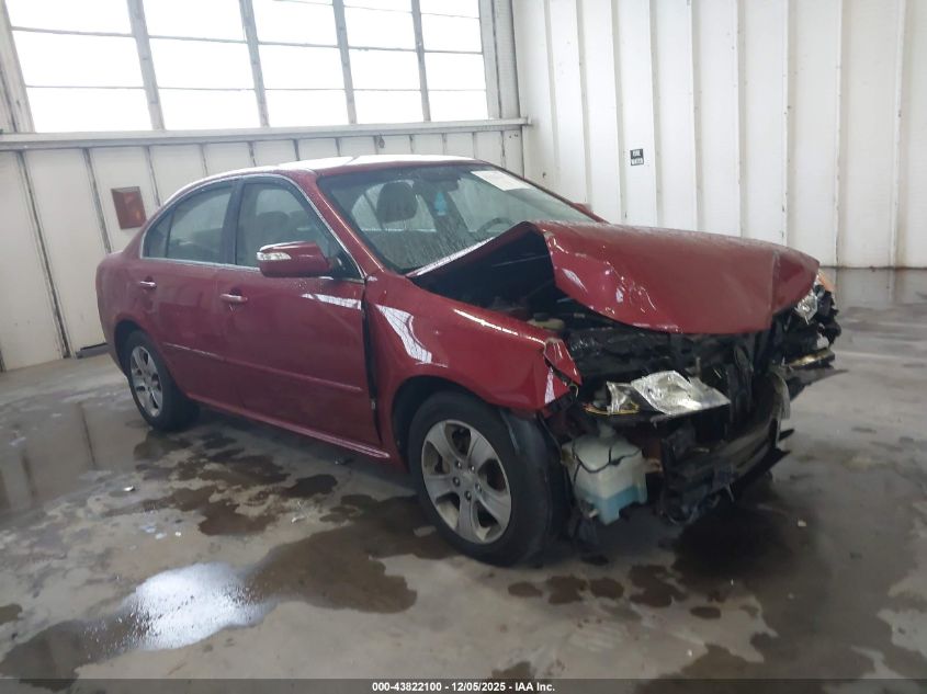 2009 Kia Optima Lx VIN: KNAGE228895309968 Lot: 43822100