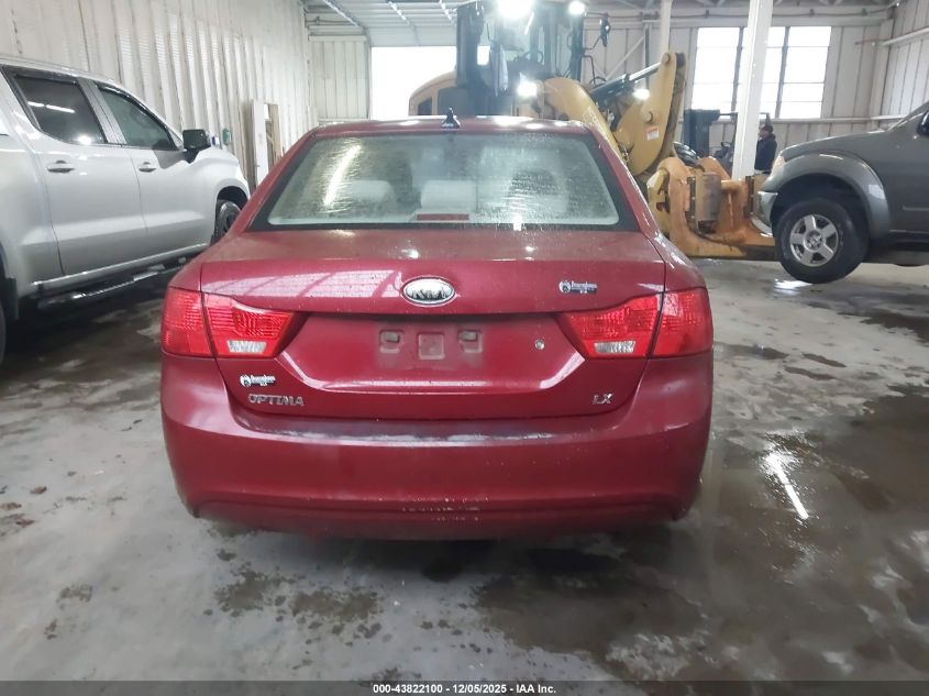 2009 Kia Optima Lx VIN: KNAGE228895309968 Lot: 43822100