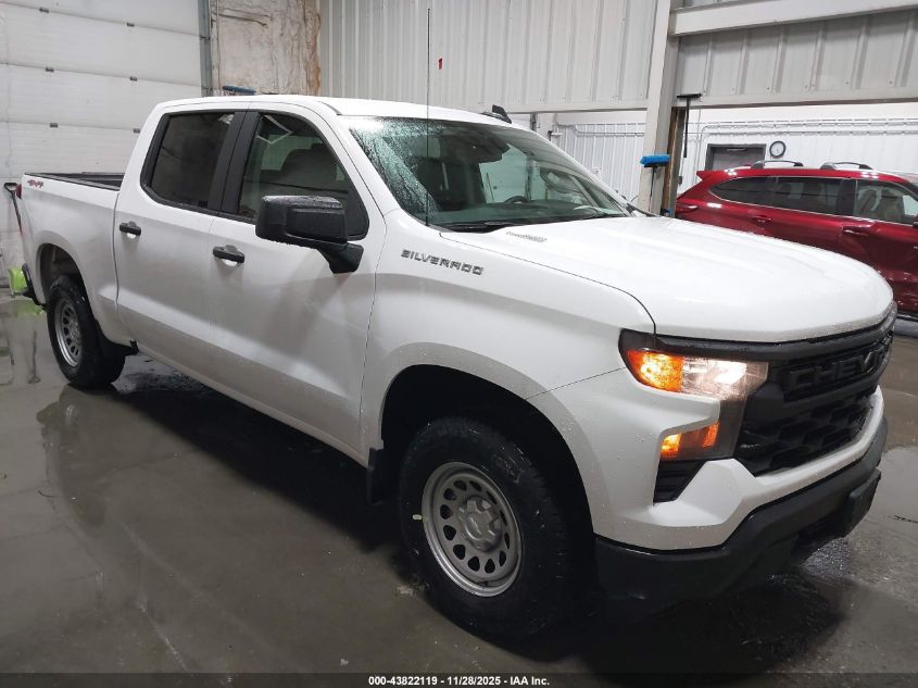 CHEVROLET SILVERADO 1500 4WD SHORT BED WT/4WD STANDARD BED WT