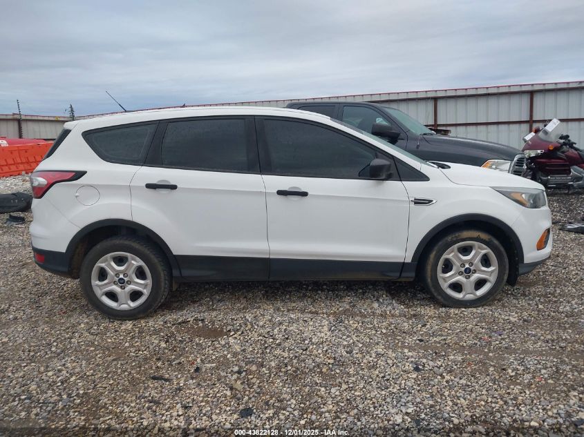2018 Ford Escape S VIN: 1FMCU0F77JUD34182 Lot: 43822128