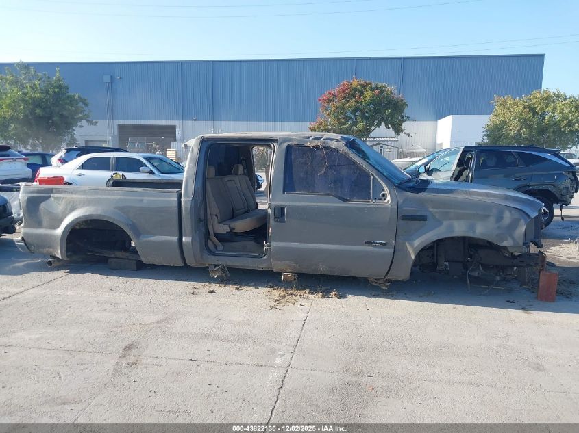 2005 Ford F-250 Lariat/Xl/Xlt VIN: 1FTSW21PX5EB65482 Lot: 43822130