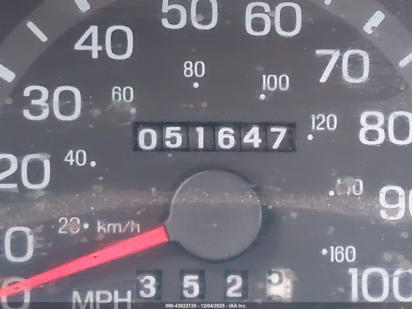 1997 Ford Econoline E150 Van VIN: 1FDEE142XVHA83756 Lot: 43822135