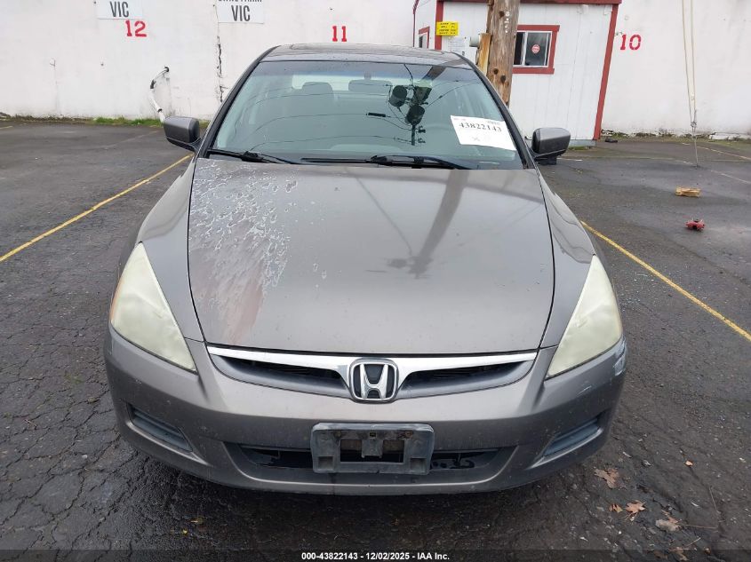 2006 Honda Accord 2.4 Ex VIN: 1HGCM567X6A084612 Lot: 43822143