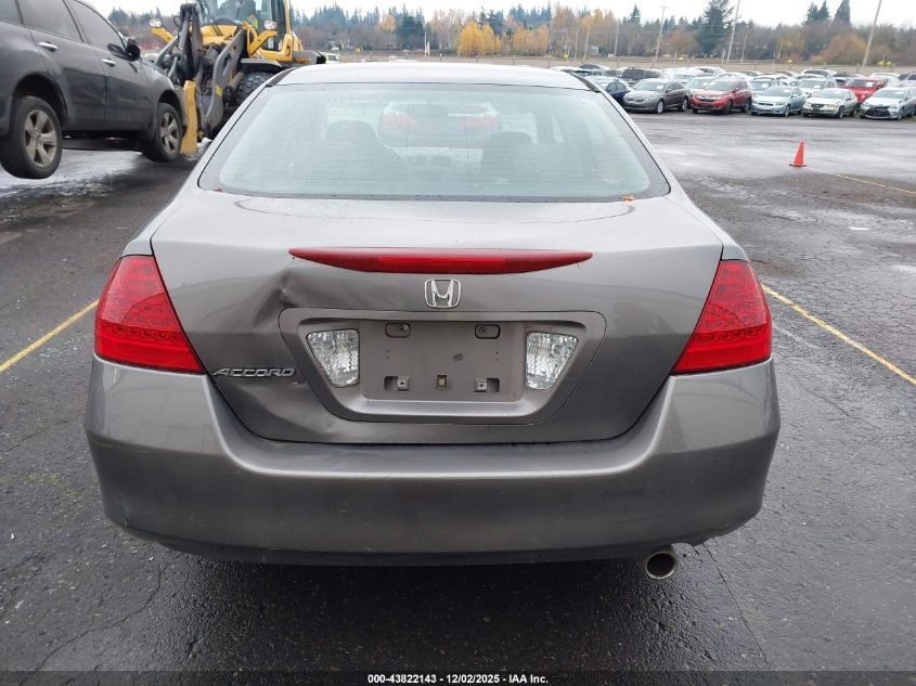 2006 Honda Accord 2.4 Ex VIN: 1HGCM567X6A084612 Lot: 43822143