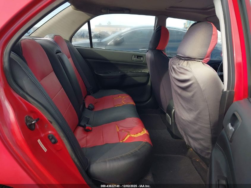 2003 Mitsubishi Lancer Oz Rally VIN: JA3AJ86E23U066676 Lot: 43822148