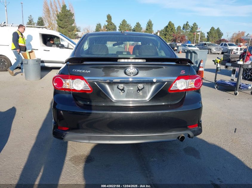 2011 Toyota Corolla S VIN: 2T1BU4EE4BC553381 Lot: 43822158