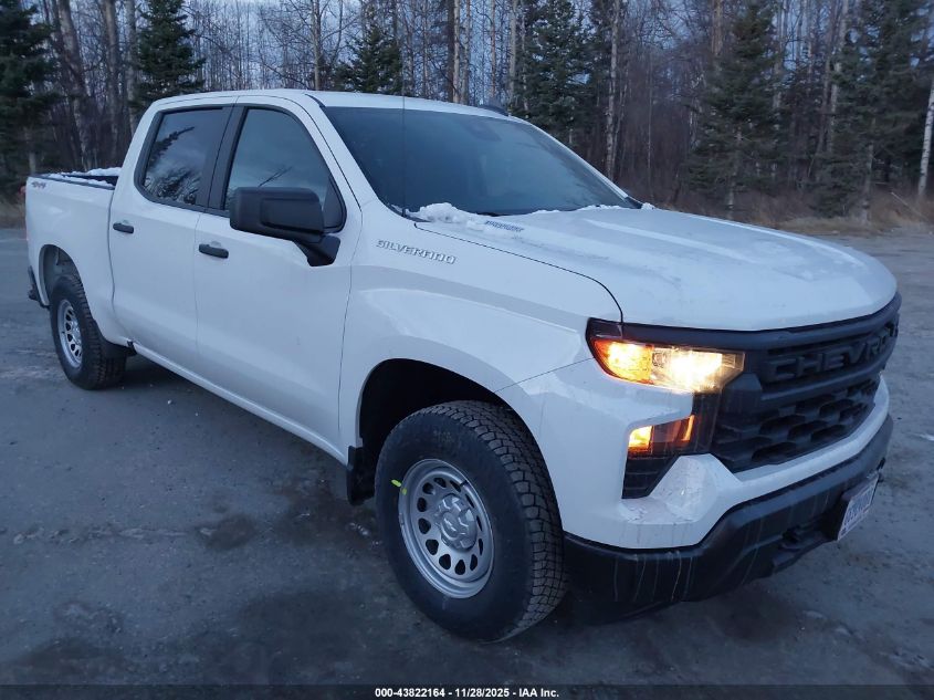 CHEVROLET SILVERADO 1500 4WD SHORT BED WT/4WD STANDARD BED WT