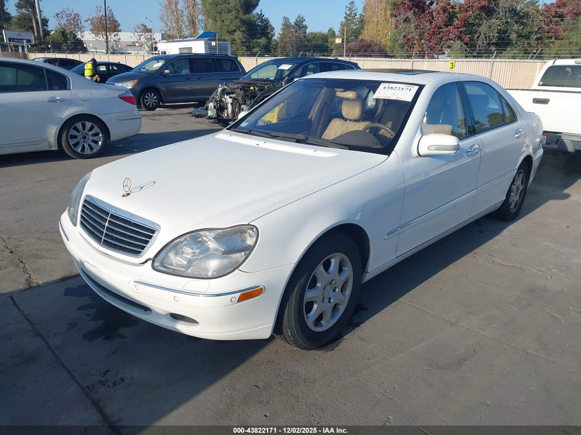 MERCEDES S500 2001. Lot# 43822171. VIN WDBNG75J41A169623. Photo 1