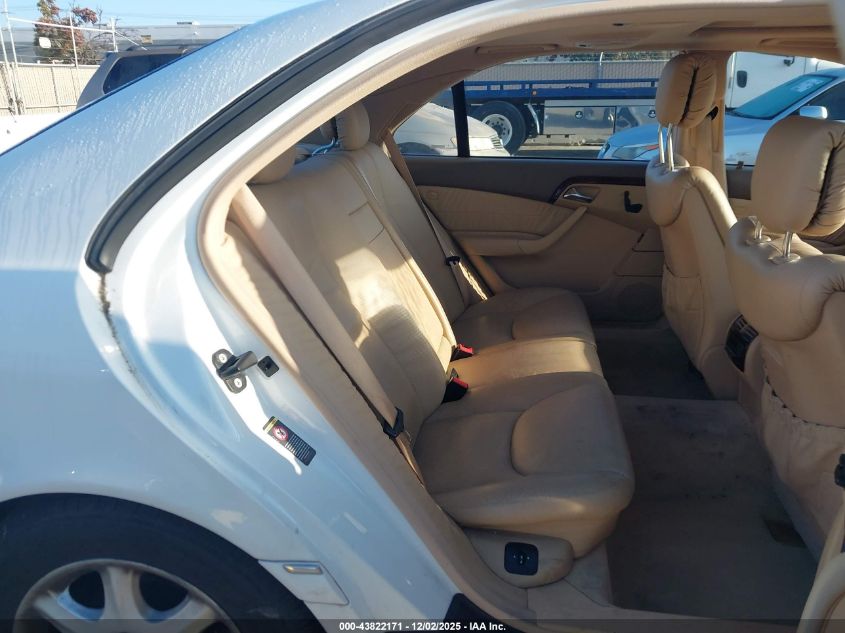 2001 Mercedes-Benz S 500 VIN: WDBNG75J41A169623 Lot: 43822171