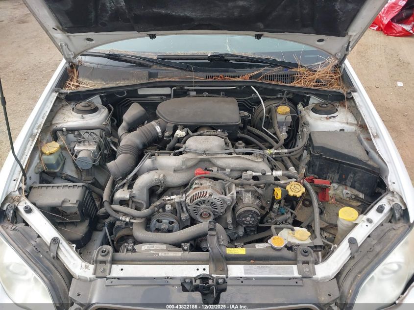 2008 Subaru Legacy 2.5I VIN: 4S3BL616787224603 Lot: 43822186