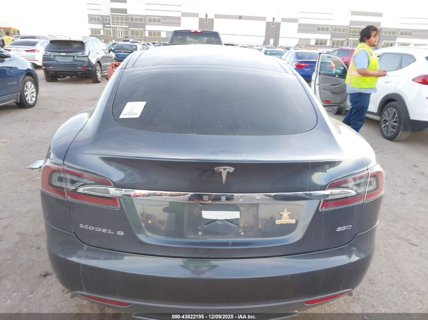 2015 Tesla Model S 70D/85D/P85D VIN: 5YJSA1H25FFP71842 Lot: 43822195