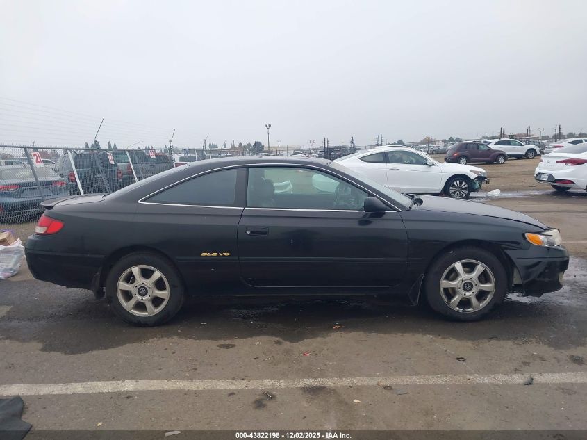 1999 Toyota Camry Solara Sle VIN: 2T1CF28P8XC226036 Lot: 43822198