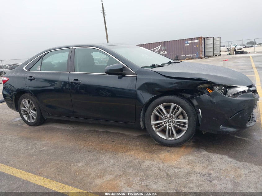 2015 Toyota Camry Se VIN: 4T1BF1FK9FU076982 Lot: 43822205