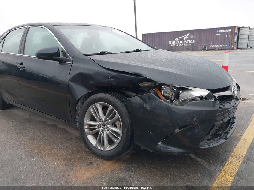 2015 Toyota Camry Se VIN: 4T1BF1FK9FU076982 Lot: 43822205