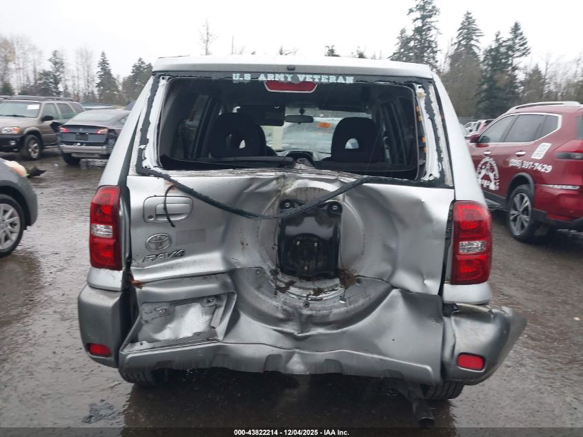 2004 Toyota Rav4 VIN: JTEGD20V140024996 Lot: 43822214