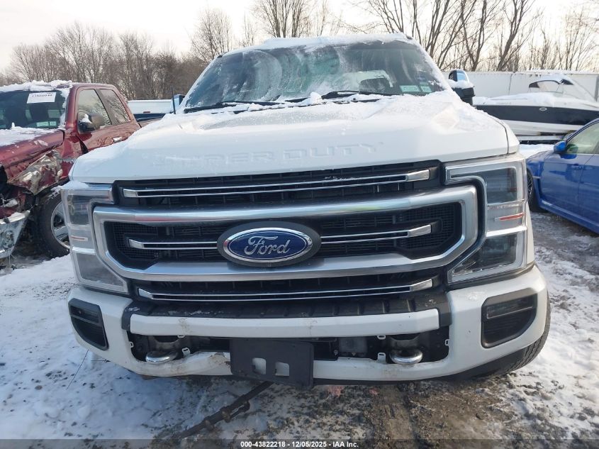 2022 Ford F-250 Platinum VIN: 1FT8W2BT7NEC58899 Lot: 43822218