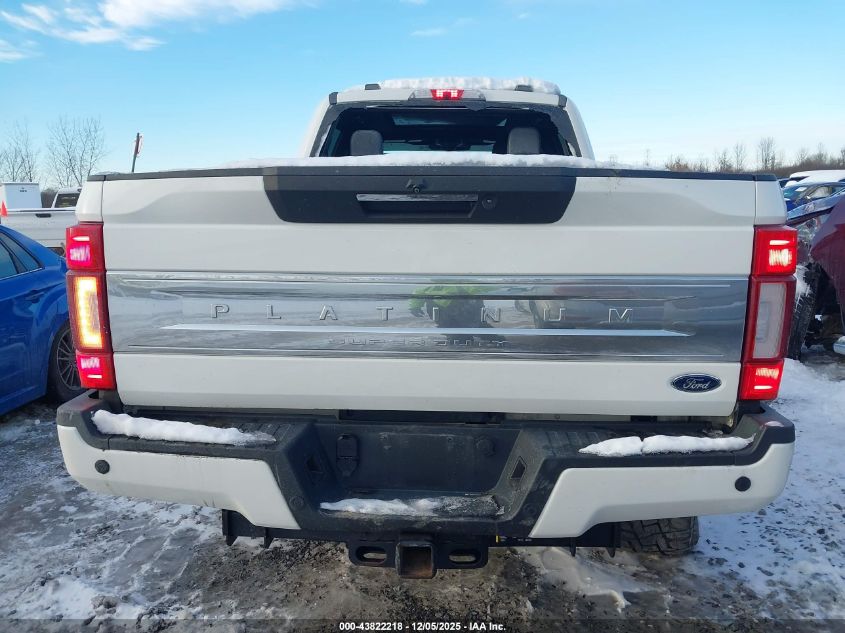 2022 Ford F-250 Platinum VIN: 1FT8W2BT7NEC58899 Lot: 43822218