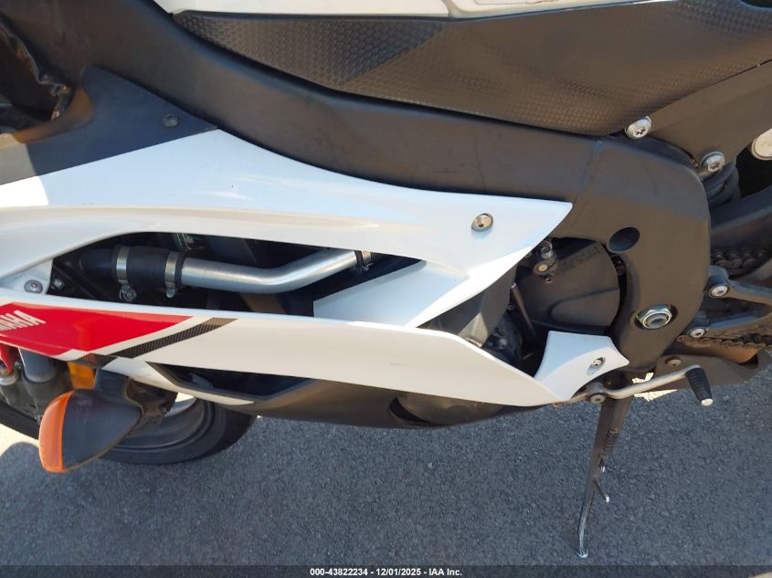 2012 Yamaha Yzfr6 VIN: JYARJ16E4CA024972 Lot: 43822234