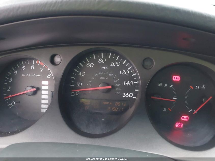 1999 Acura Tl 3.2 VIN: 19UUA5658XA048351 Lot: 43822247