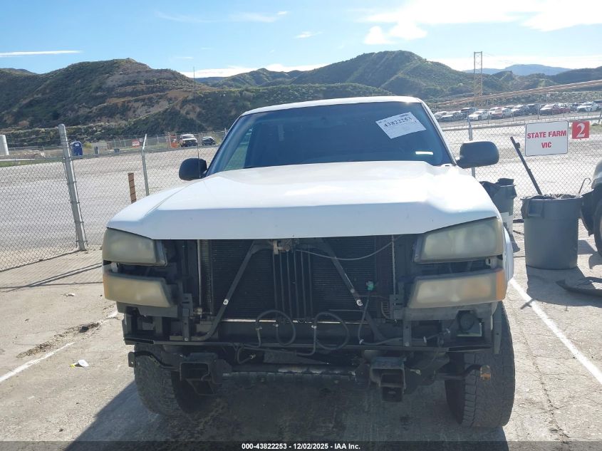 2006 Chevrolet Silverado 2500Hd Lt1 VIN: 1GCHC24U36E256891 Lot: 43822253