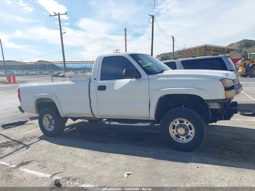 2006 Chevrolet Silverado 2500Hd Lt1 VIN: 1GCHC24U36E256891 Lot: 43822253