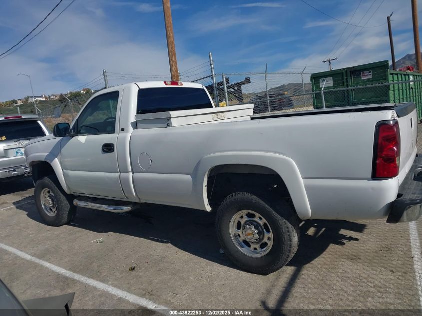 2006 Chevrolet Silverado 2500Hd Lt1 VIN: 1GCHC24U36E256891 Lot: 43822253