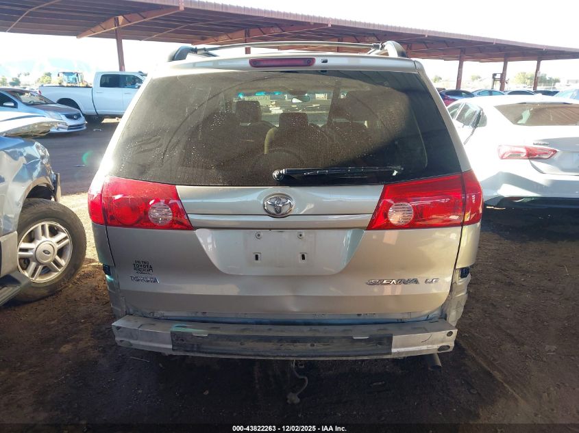 2007 Toyota Sienna Le VIN: 5TDZK23C57S066750 Lot: 43822263