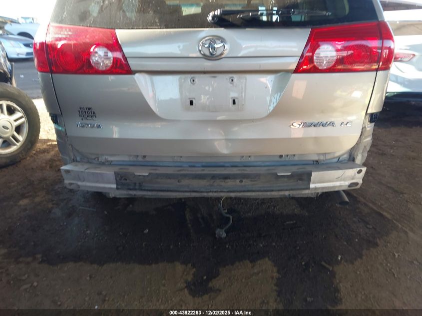 2007 Toyota Sienna Le VIN: 5TDZK23C57S066750 Lot: 43822263