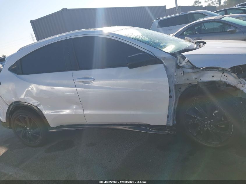 2021 Honda Hr-V 2Wd Sport VIN: 3CZRU5H17MM733682 Lot: 43822266